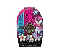 pour Monster High - Coffret monstrueux Secrets Catty Noir, hauntlywood - Poupee, Dressing, Accessoires - Set Jouet Fille + Carte