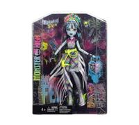 pour Monster High - Poupee Frankie Stein et Accessoires Tendance - Collection Monster Fest Party - Set Jouet Fille et Carte Animal