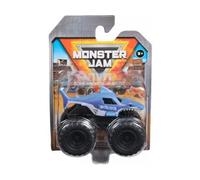 pour Monster Jam Collection - Truck Megalodon 1/72 Collector Series 2 - Voiture Monstre - Set véhicule + 1 Carte Tigre