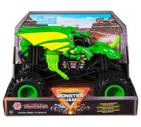 pour Monster Jam géant : pour Bakugan dragonoid - Voiture Verte 19x13cm (LXL) - Set véhicule Miniature 1:24 avec Carte Tigre