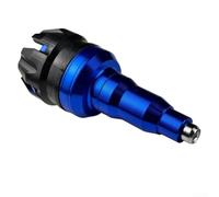 pour moto Frame Slider pour m10 Aluminum Alloy Crash Pad pour(Blue)