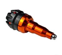 pour moto Frame Slider pour m10 Aluminum Alloy Crash Pad pour(Orange)
