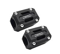Pour Moto Guzzi V85TT V9 Roamer Bobber V85 TT V7 Stone Special Breva 850 1100 Protection Moteur Crash Bar Bumper Block(Black c)