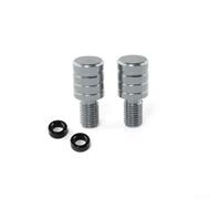 pour moto M8 pour m10 2PCS Aluminium pour moto M8 pour m10(titanium 8MM Clockwise)