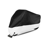 pour Moto pour Guzzi pour V85TT V9 V7 V100 V7II Housse Protection Imperméable Anti-poussière Et Anti-Neige Bache Moto Exterieur Etanche(Silver,L)