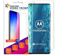 Pour Motorola Edge 5G 6 7"" : Lot - Pack de 2 Films de protection d'écran Verre Trempé incurvé - Yuan Yuan