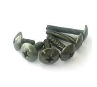 Pour Motos Vis De Plaque D'immatriculation Pour Moto 10 Pièces M6 Large Pour Tête Plate Pour Croix Boulons De Tuning Universel Pour Moto Pièces