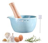 Pour Moulin à Ail - Râpe De Cuisine Compacte Outil Multifonction En Céramique Accessoire Pratique De Préparation Avec Conception De Surface Ergonomique | Utilisation Pratique Pour La Préparation Q