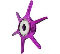 Pour moulinet de pêche Aldebaran 22 BFS25 DC, frein Sixstar en alliage d'aluminium usiné CNC, adapté pour les moulinets Shimano et Aldebaran, et précis (violet)