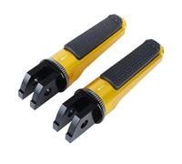 Pour MT-07 MT07 2014-2016 Pour MT-09 MT09 2013-2019 Pour XSR700 17-19 Pour XSR900 FZ6 Motos Repose-pieds Pédales Pied Peg(Yellow Front)