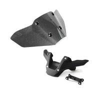 pour MT 09 pour MT-09 pour SP 2024 Pare-Brise De Moto Déflecteur Vent Avant Carénage Inférieur Couvre Brise Moto(Carbon Bracket)