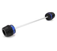 pour MT-09 SP MT09 MT-07 MT07 MT-03 MT03 MT 03 07 09 FZ09 Moto Avant Arrière Roue Fourche Curseur Essieu Crash Protecteur Capuchon glissière Protection Cadre(Blue a)