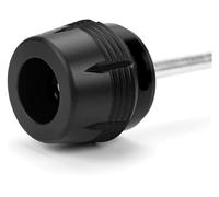 pour MT-09 SP MT09 MT-07 MT07 MT-03 MT03 MT 03 07 09 FZ09 Moto Avant Arrière Roue Fourche Curseur Essieu Crash Protecteur Capuchon glissière Protection Cadre(Black C)