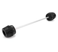 pour MT-09 SP MT09 MT-07 MT07 MT-03 MT03 MT 03 07 09 FZ09 Moto Essieu Avant Fourche Anti-Collision Curseur Couvre-Roue glissière Protection Cadre(Black a)