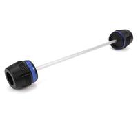 pour MT-09 SP MT09 pour Tracer 900/9/GT FZ-09 FJ09 Moto Roue Avant Fourche Curseur Essieu Protection Anti-Collision Capuchon glissière Protection Cadre(Blu)