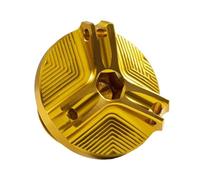 Pour MT07 FZ07 2014-2023 Bouchons De Protection Pour Réservoir D'essence De Frein Et De Liquide De Frein Avant Et Arrière De Moto QAQMHVCVB(M27 gold)