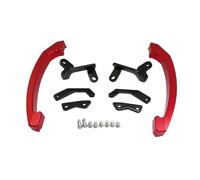 pour MT07 MT-07 FZ-07 2014 2015 2016 2017 Moto Barres D'appui Arrière Siège Arrière Passager Rail D'appui Poignée(Rouge)