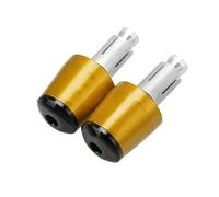 Pour MT07 MT 07 FZ-07 2014-2018 2019 2020 2021 Motos Poignées Guidon Bouchon Poids Pièces Anti-vibration Embouts De Bouchon De Soudure(Or Noir)