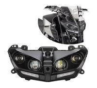 pour MT09 pour MT-09 pour MT 09 2017-2021 Phare de Moto avec Ensemble d'ampoule Lampe Lumineuse DRL Phare étanche Headlight Motorbike