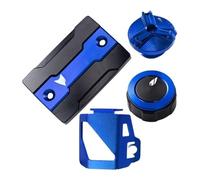 Pour MT09 Pour MT-09 Pour Mt 09 Pour FZ09 2014-2022 Accessoires Coque Couvercle Liquide Frein Avant Et Arrière Et Port Remplissage Réservoir Liquide(Color-3)