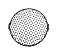 Pour MV Agusta Choppers Café Racer 6,3" Phare Moto Protège-Protecteur Calandre Cache-garde Couvercle Latéral En Mesh Universel Protecteur phare moto(C)