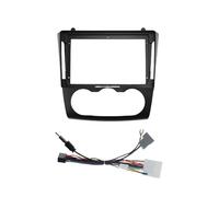 Pour N&issan Pour Altima Pour Teana 2006-2012 MT AC AT AC 9 Pouces Cadre Voiture Adaptateur Fascia Radio Dash Montage Panneau Kit Cadre de tableau de bord(Câble de cadre MT AC)