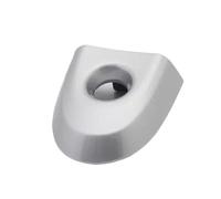 pour N&issan pour Juke F15 pour Cube Z12 pour Tiida 2011-2015 Gauche Droite Poignée Extérieure Capuchon Porte Couvercle Serrure avec Trou Clé(Trou de clé argenté)