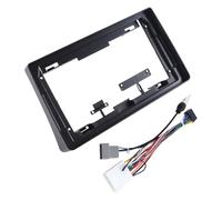 pour N&issan pour Pathfinder R51 2004-2012 pour Navara D40 2006-2012 Kit De Tableau De Bord Facia Bezel 9 Pouces Cadre D'autoradio