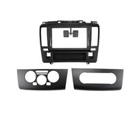 Pour N&issan Pour Tiida 2006 2007 2008 2009-2011 9 Pouces Autoradio Fascias Android Stéréo Lecteur 2din Unité Principale Panneau Cadre de tableau de bord(Noir-B)