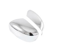 Pour Navara Pour NP300 D23 Pickup 2015-2020 ABS Chrome Door Side Mirror Rearview Frame Cover Trim Accessories Coques Rétroviseurs Voiture(Without Side Light)