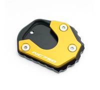 pour NC 750 NC750/S NC750X NC750D Integra Accessoires De Moto Extension Béquille Pied Latérale Plaque Protection Agrandisseur(A Gold)