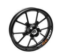 pour NC700 NC700S NC700X Décalcomanies De Roue De Moto Autocollants De Jante De Pneu Appliques Réfléchissantes