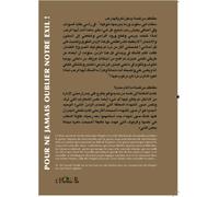 Pour ne jamais oublier notre exil Version arabe - Sid Hamdi Yahdih - L'harmattan - broché - Essai