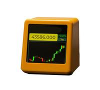 Pour NerdMiner BitCoin, Affichage des Stocks de Crypto-Monnaie, Taux de Change, Suivi des Prix, Ticker Météo, Horloge C