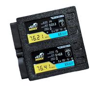 Pour NerdMiner V2 DUO 156K/S, double écran, mineur de loterie BTC Solo, Bitcoin Nerd Miner, noir