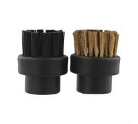 Pour nettoyeur vapeur Dupray Collection d'accessoires avec 2 brosses rondes et 2 outils de nettoyage en fil de cuivre