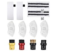 pour Nettoyeur Vapeur, Ensemble de Chiffons en Microfibre pour Nettoyeurs Vapeur Karcher SC 2, SC 3, SC 4, SC 5EasyFix Parts