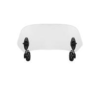 Pour Ninja 400 Z900 Z1000 ER6F KLR 650 Extension De Pare-brise De Moto Déflecteur Vent(S Clear)