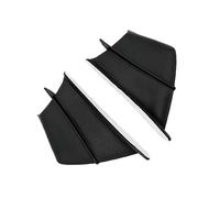 Pour Ninja 650 400 300 250 H2R ZX14R ZX10R ZX6R Z H2 1000 SX Carénage Déflecteur D'aileron Latéral Spoiler(Matte Black)