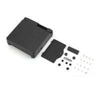 Pour Nintendo Game Boy Advance Gba Sp Housse De Protection Abs Kit De PièCes De RéParation Noir