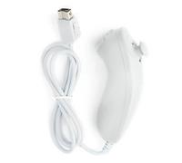 Pour Nintendo Wii WII U Console , Nunchuck Manette Contrôleur Blanc