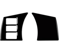 Pour Nissan 350Z 2003-2009 2pcs Boutons de Volant Type C Stickers Décoratifs, Gauche et Droite Disque Universel