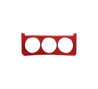 Pour Nissan 350Z 2003-2009 - Cache-commandes De Climatisation Autocollant Décoratif Intérieur Garniture Panneau Changement Vitesse(Red)