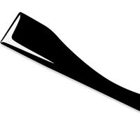 Pour Nissan 370Z Z34 2009- Autocollant décoratif pour bouton de navigation multimédia de voiture, gauche et droite, universel (noir)