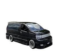 pour Nissan Algrand Fabulous MPV 1/32 Modèle en Alliage Moulé sous Pression Son Et Lumière Cadeau(Black)