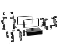 Pour Nissan Cube Frontière Juke Autoradio Cadre Visière 1-DIN 2-DIN Vernis Noir