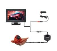 pour Nissan NV400 Vans 2010 2011 2012 2013 2014 2015 2016 Caméra Recul avec Feu Stop Voiture avec Moniteur 4.3 Pouces Caméras De Recul(Desktopdisplaycamera 12 V)