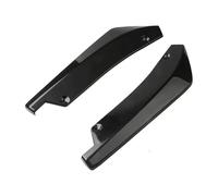 pour Nissan pour 350Z pour 370Z pour Coupé pour Altima pour GT-R Becquet Latéral Diffuseur Canards Pare Chocs Arrière Lèvre Wrap Splitter Universel(Black)