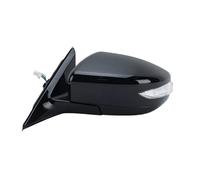 Pour Nissan Pour Altima 2013-2016 2017 2018 Version Américaine 6 Broches Porte Latérale Rétroviseur Assemblage Noir Brillant Rétroviseur exterieur(1pc left)