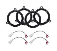Pour Nissan Pour Frontier Pour Altima Harnais De Haut-parleur De Voiture | Faisceau De Câbles De Carte Adaptateur De Haut-parleur De Voiture, 2 Paires De 6.5 Pouces Adaptateur Faisceau Câbles Voiture